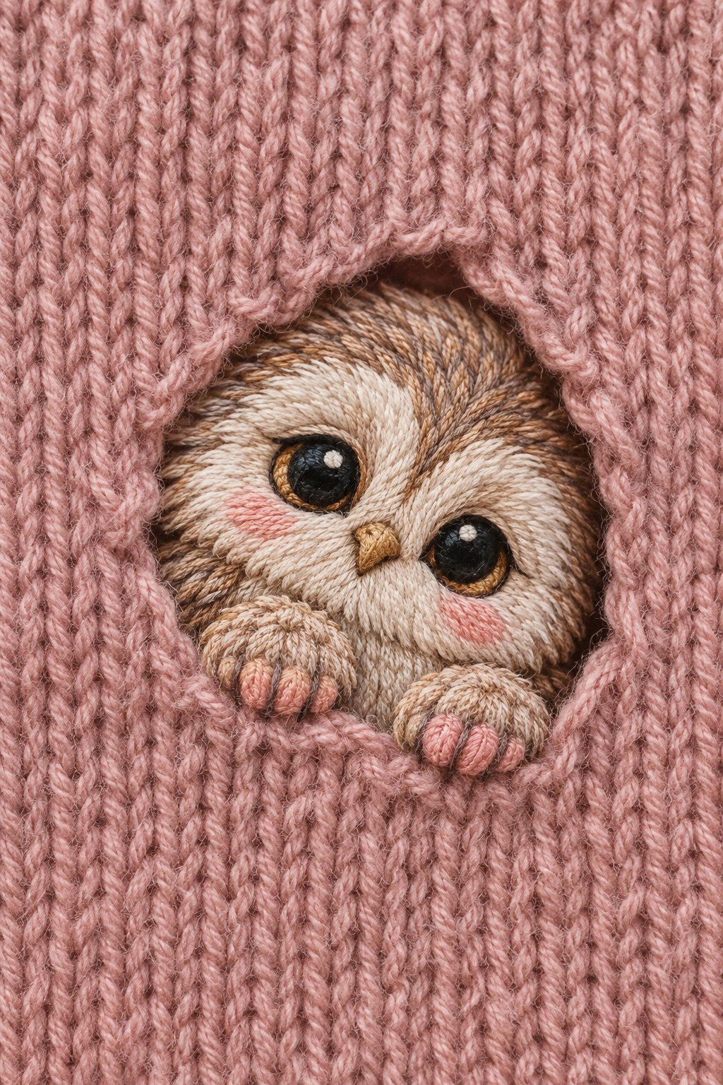 Baby Owl Baby Animals Embroidery Design That Brings Sweet Charm to Your Projects